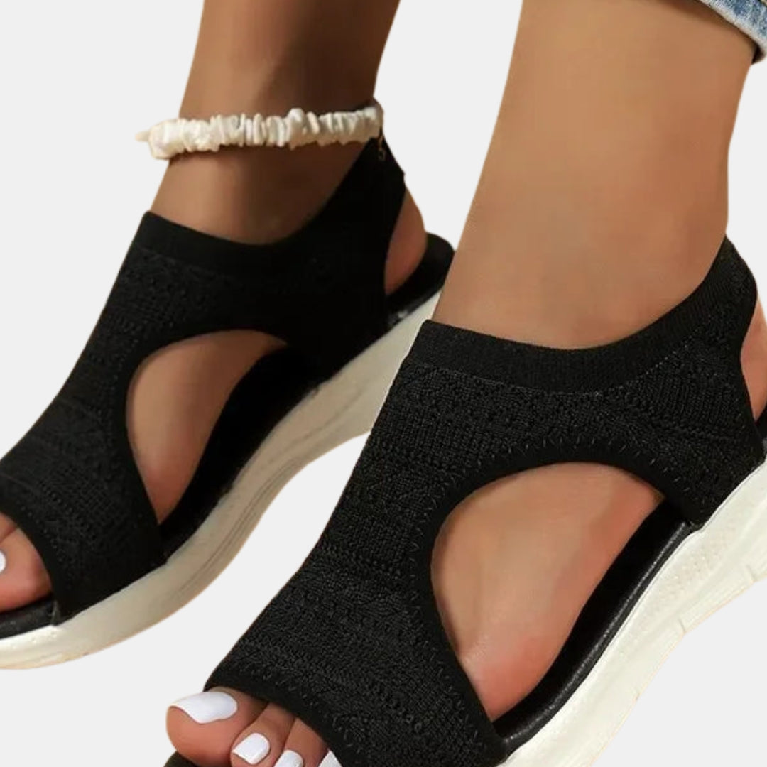 Falviane | Sandales Maille Extensible