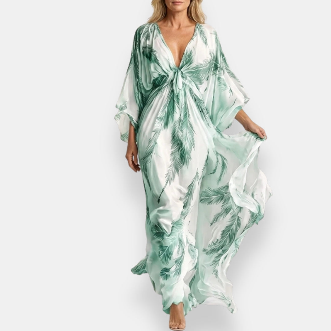 Ombeline | Robe Kaftan Imprimée
