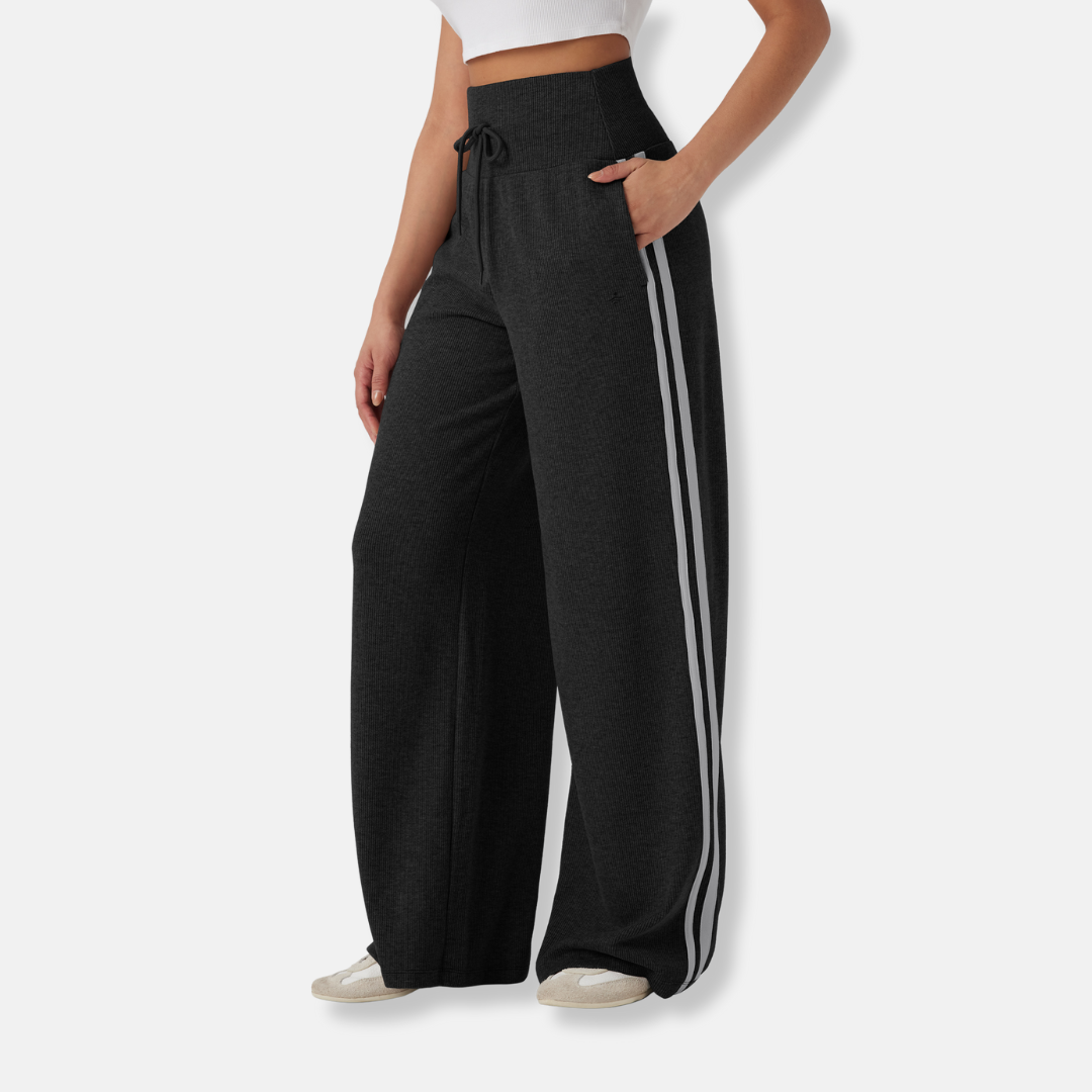 Vespera | Pantalon large à rayures