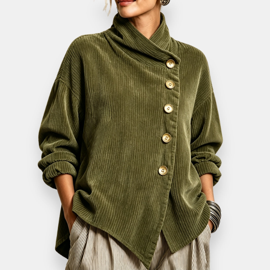 Oihana | Top Col Asymétrique