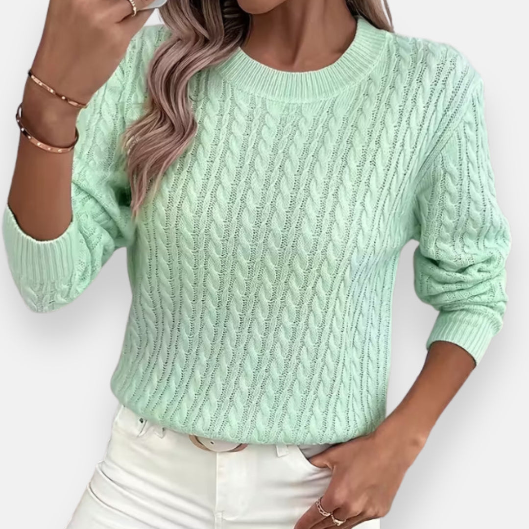 Caléa | Pull torsadé élégant