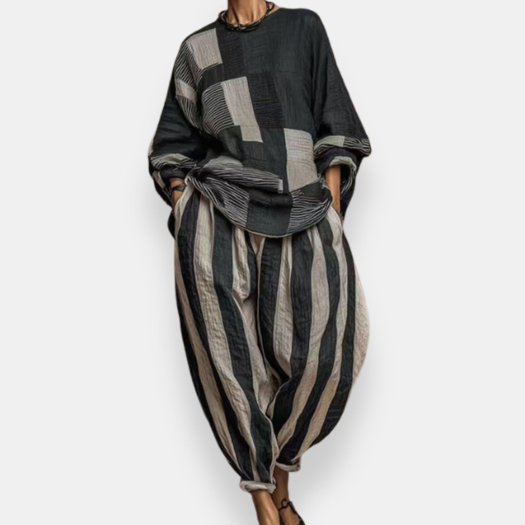 Alise | Ensemble Tunique Graphique