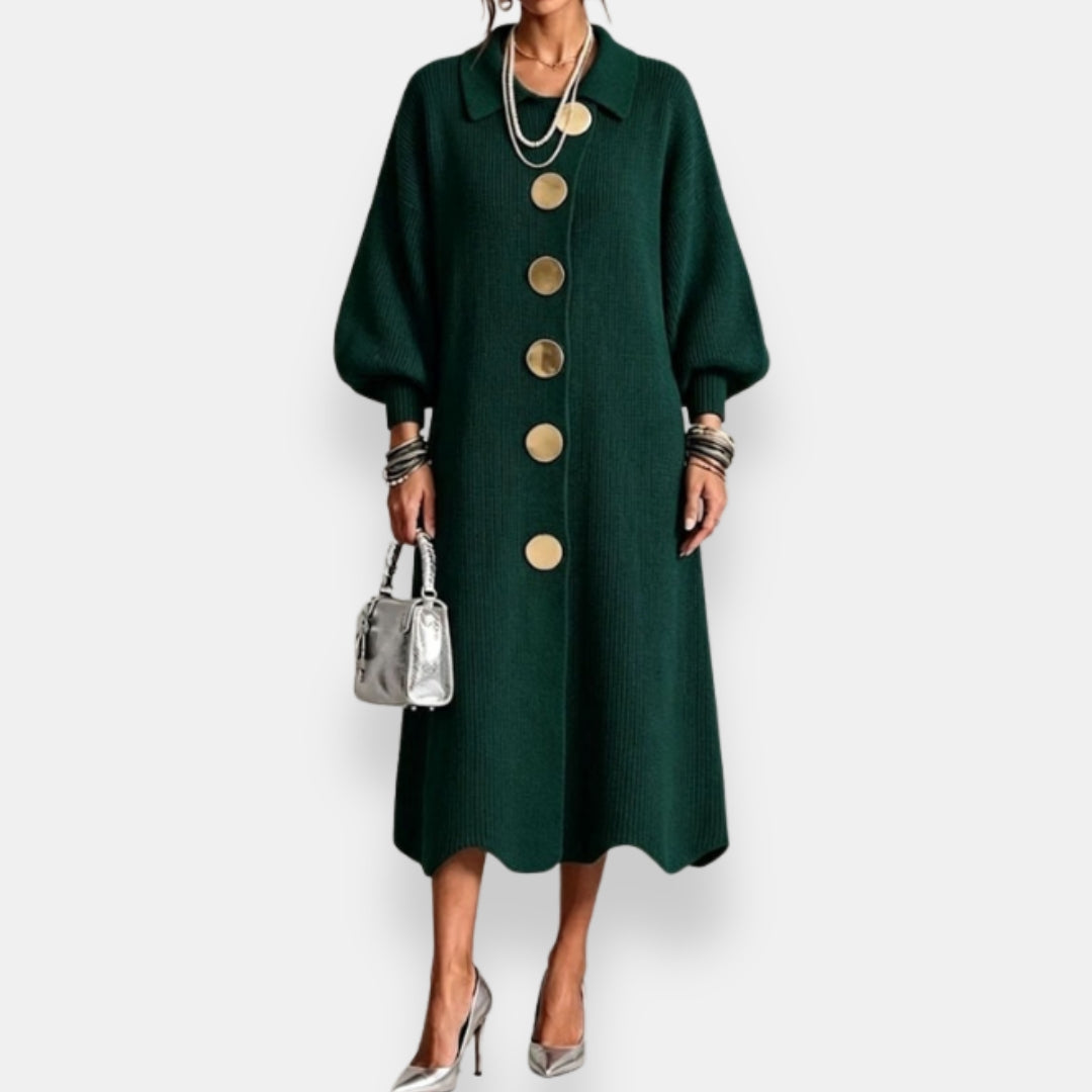 Eneka | Robe Boutons Dorés