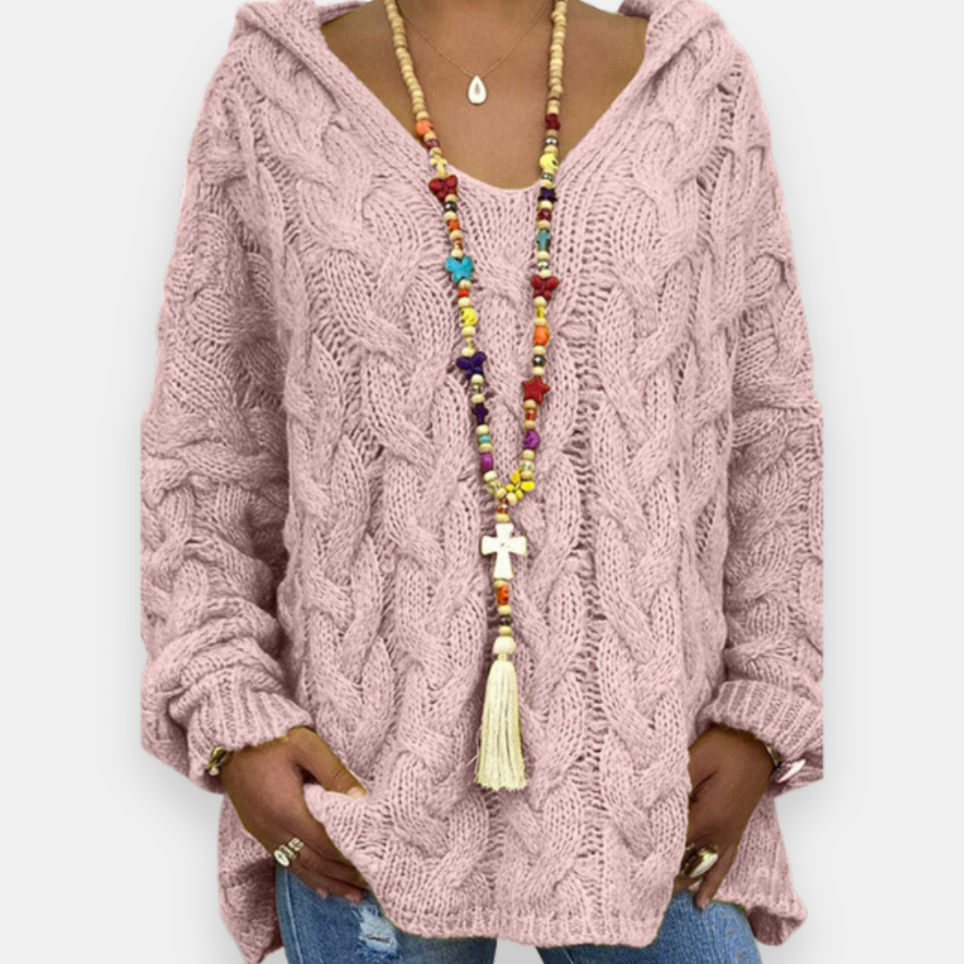 Bleuette | Pull Maille Capuche