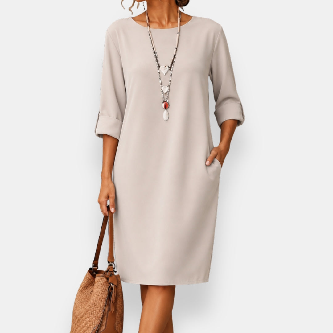 Kélya | Robe Poches Roulées