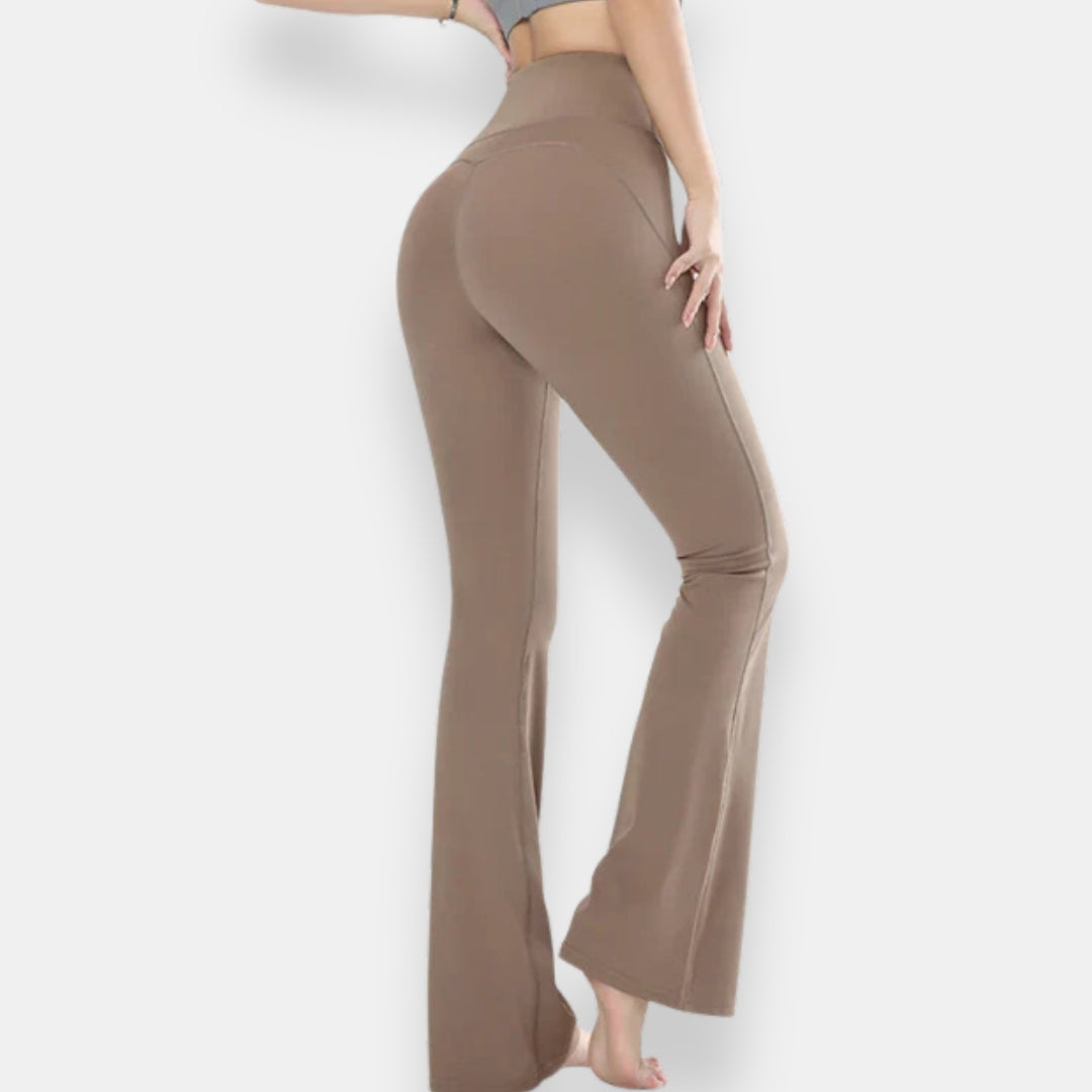 Jasmine | Pantalon Yoga Évasé