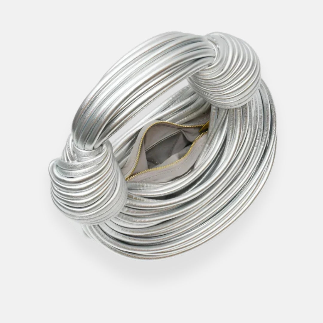 Olympe | Sac à main doré sculptural