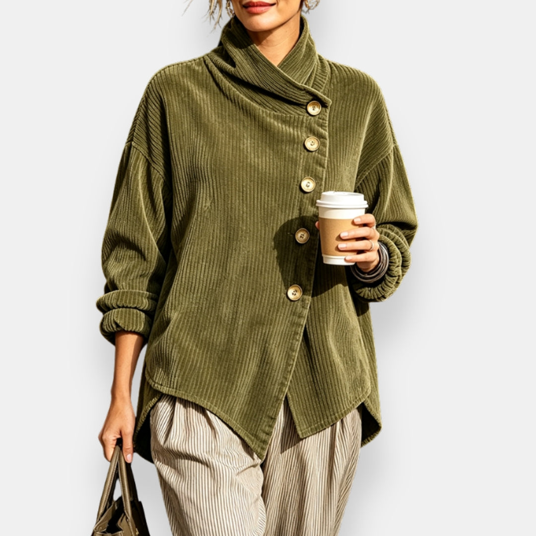 Oihana | Top Col Asymétrique