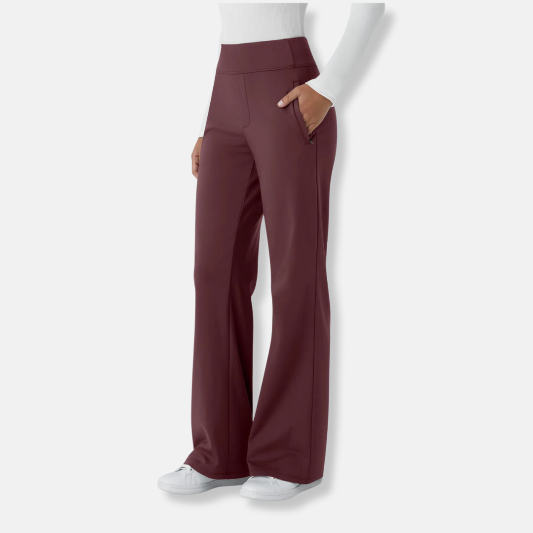 Ember | Pantalon taille haute fluide