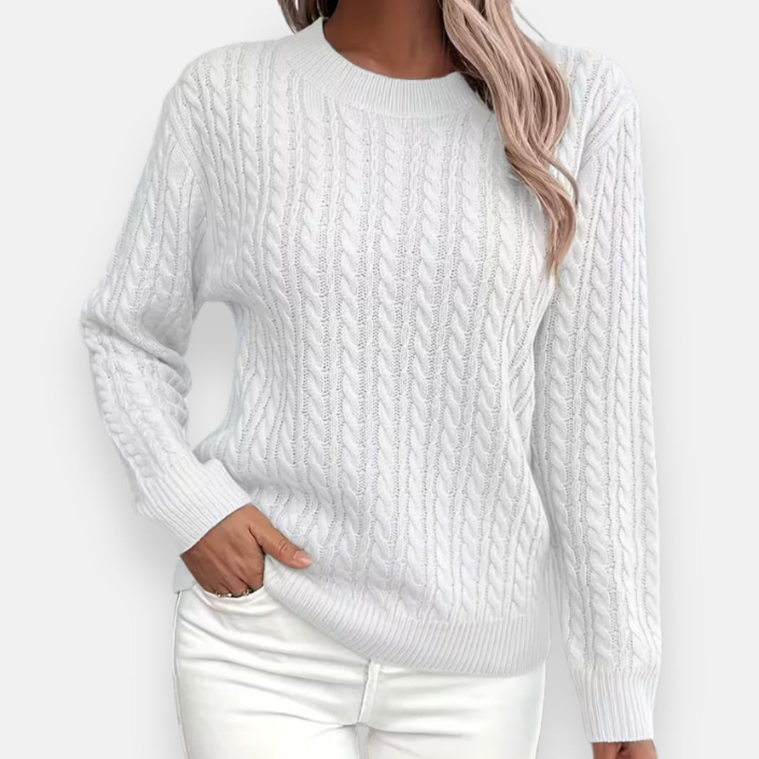 Caléa | Pull torsadé élégant