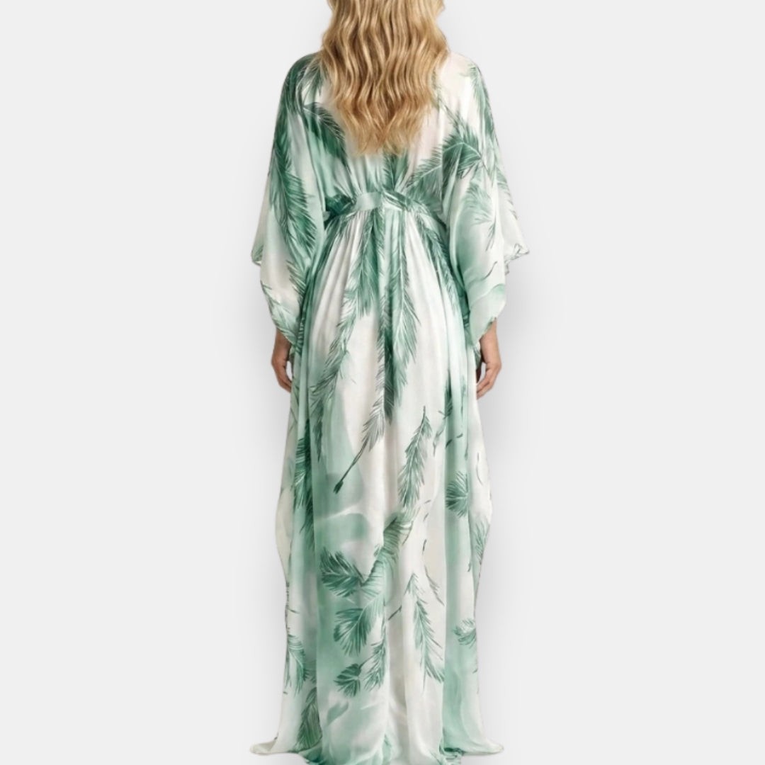 Ombeline | Robe Kaftan Imprimée