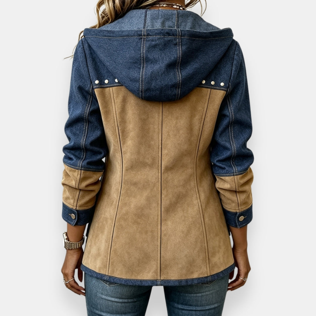 Izaro | Veste Bicolore Zippée