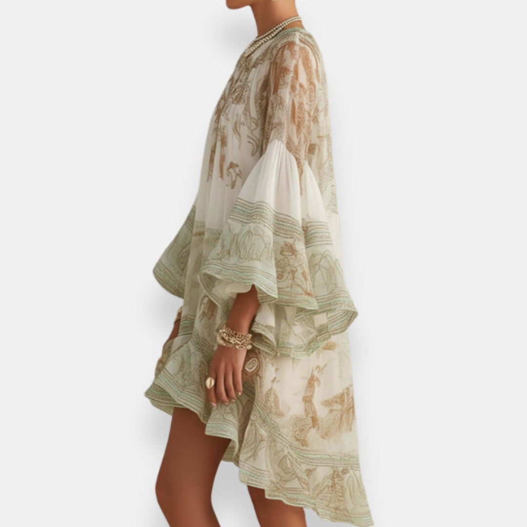 Pruvanthe | Robe Manches Bouffantes