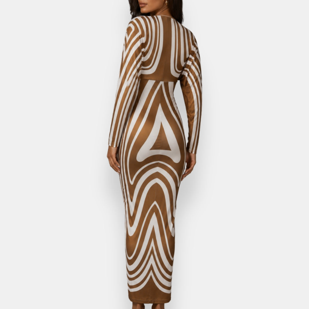 Ninou | Robe Longue Plongeante