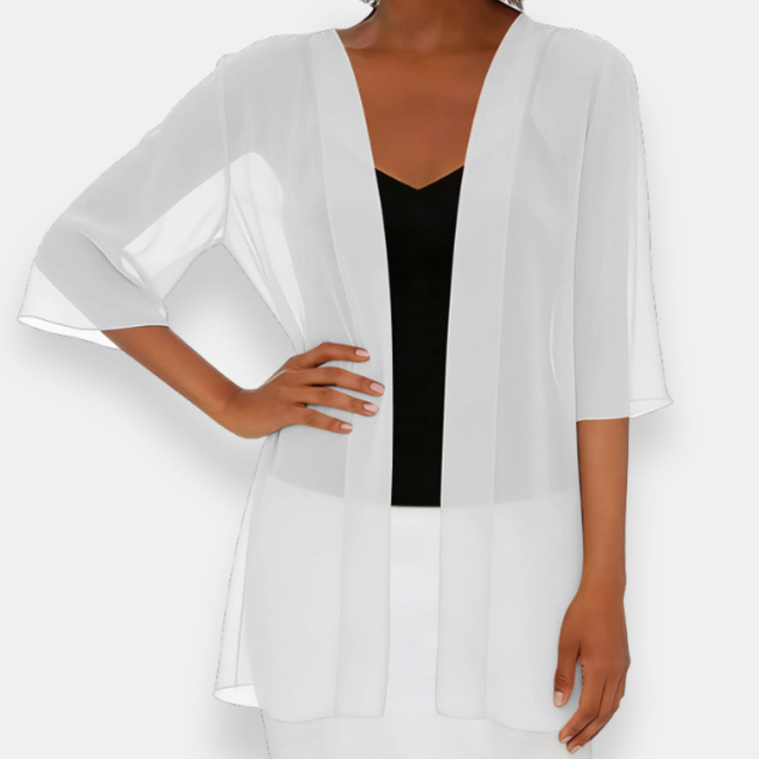 Clélie | Cardigan Ouvert Manches