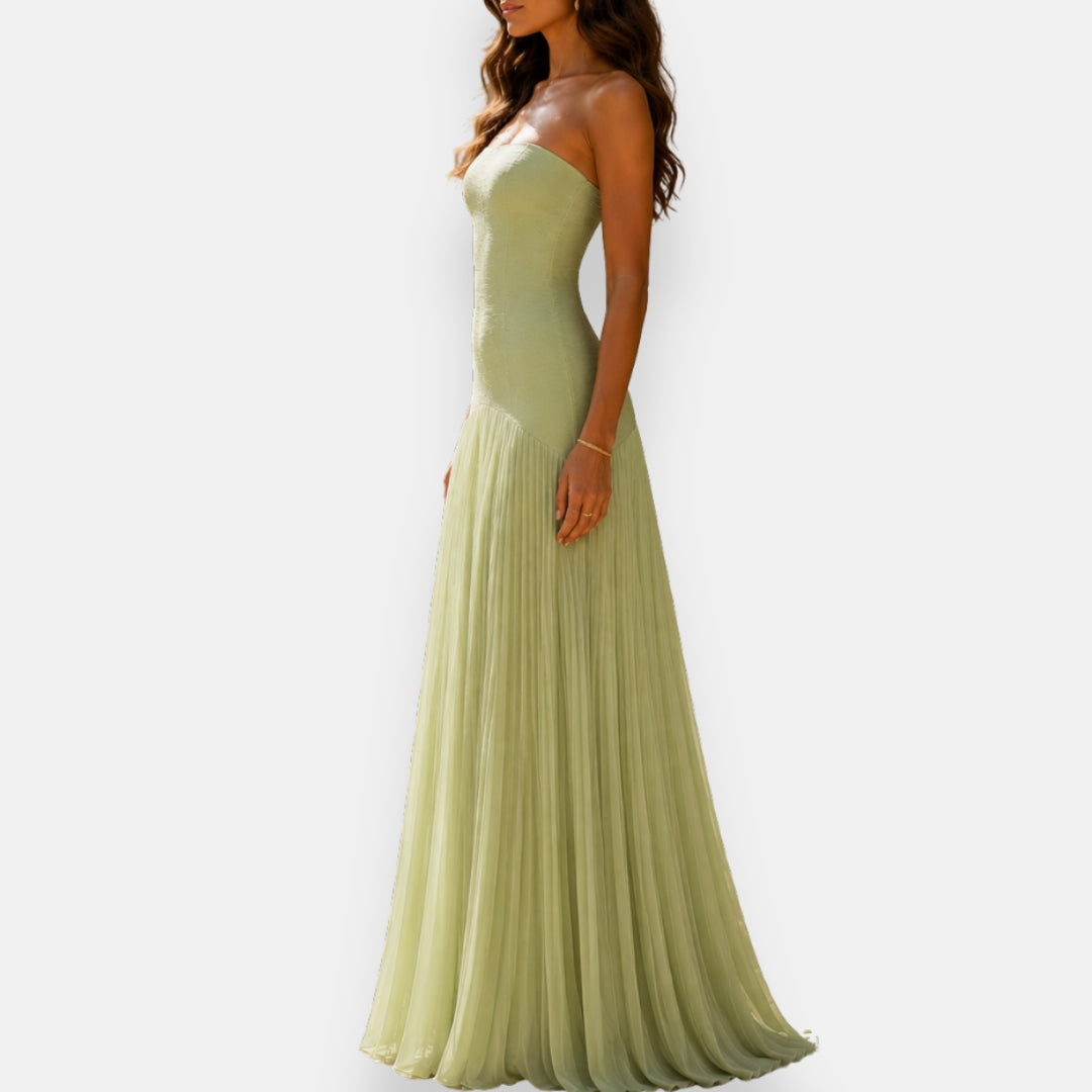 Zorane | Robe Bustier Plissée