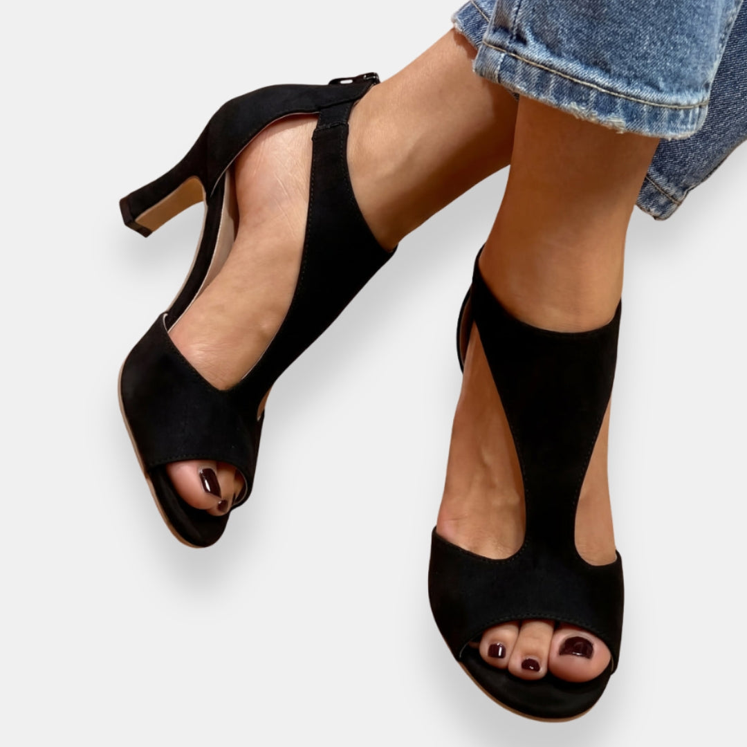 Jelvaine | Sandales talon bout ouvert