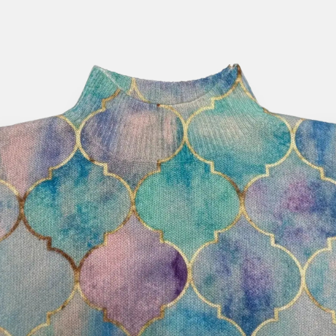 Désiréa | Pull motif aquarelle