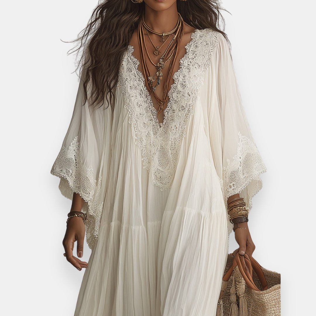 Brovaine | Robe Longue Dentelle