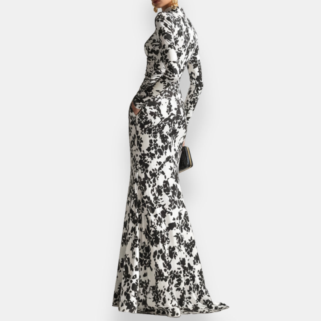 Ésolvaine | Robe sirène graphique