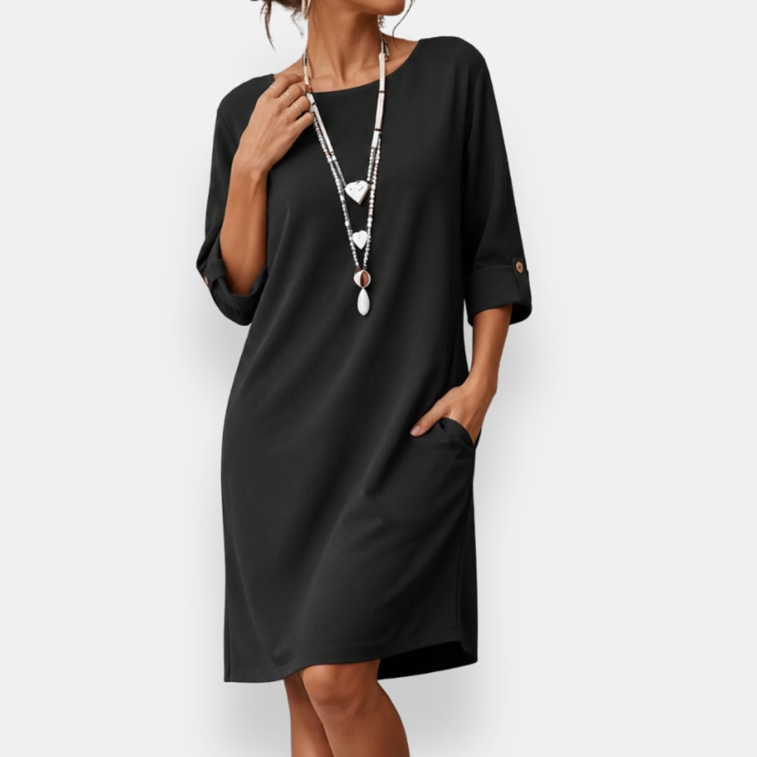Kélya | Robe Poches Roulées