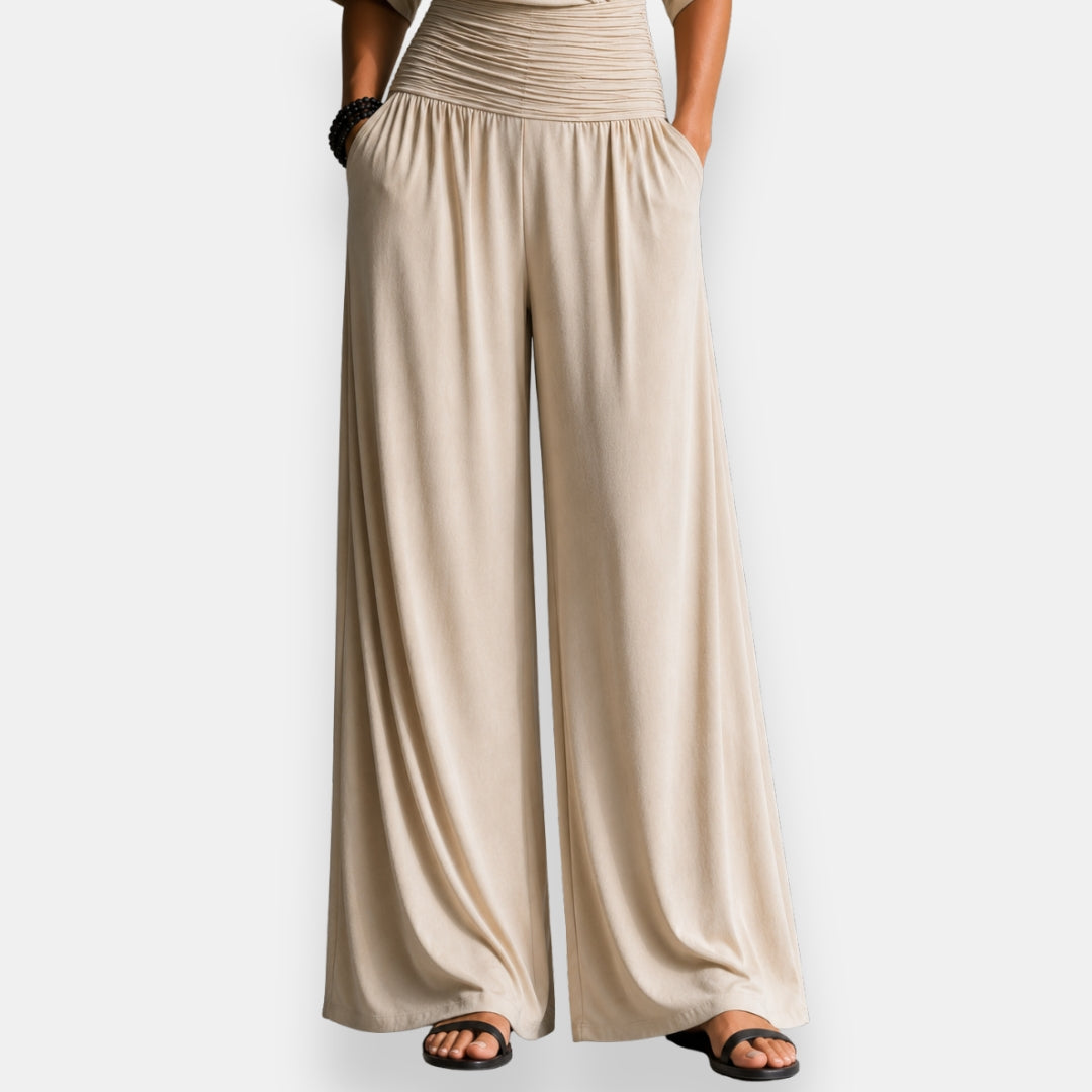 Doraine | Ensemble élégant taille drapée