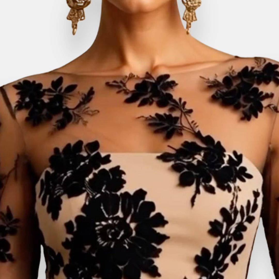 Haizea | Robe Tulle Fleurie