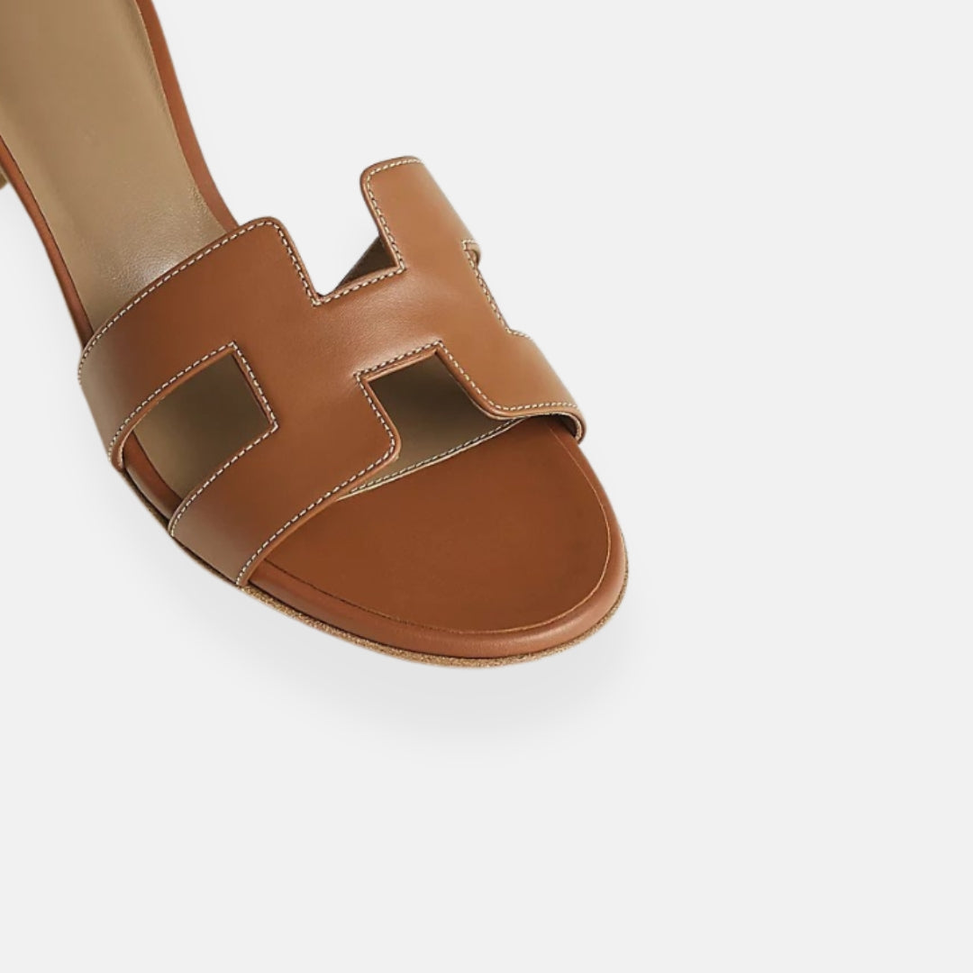 Clara | Mules à petit talon ajourées