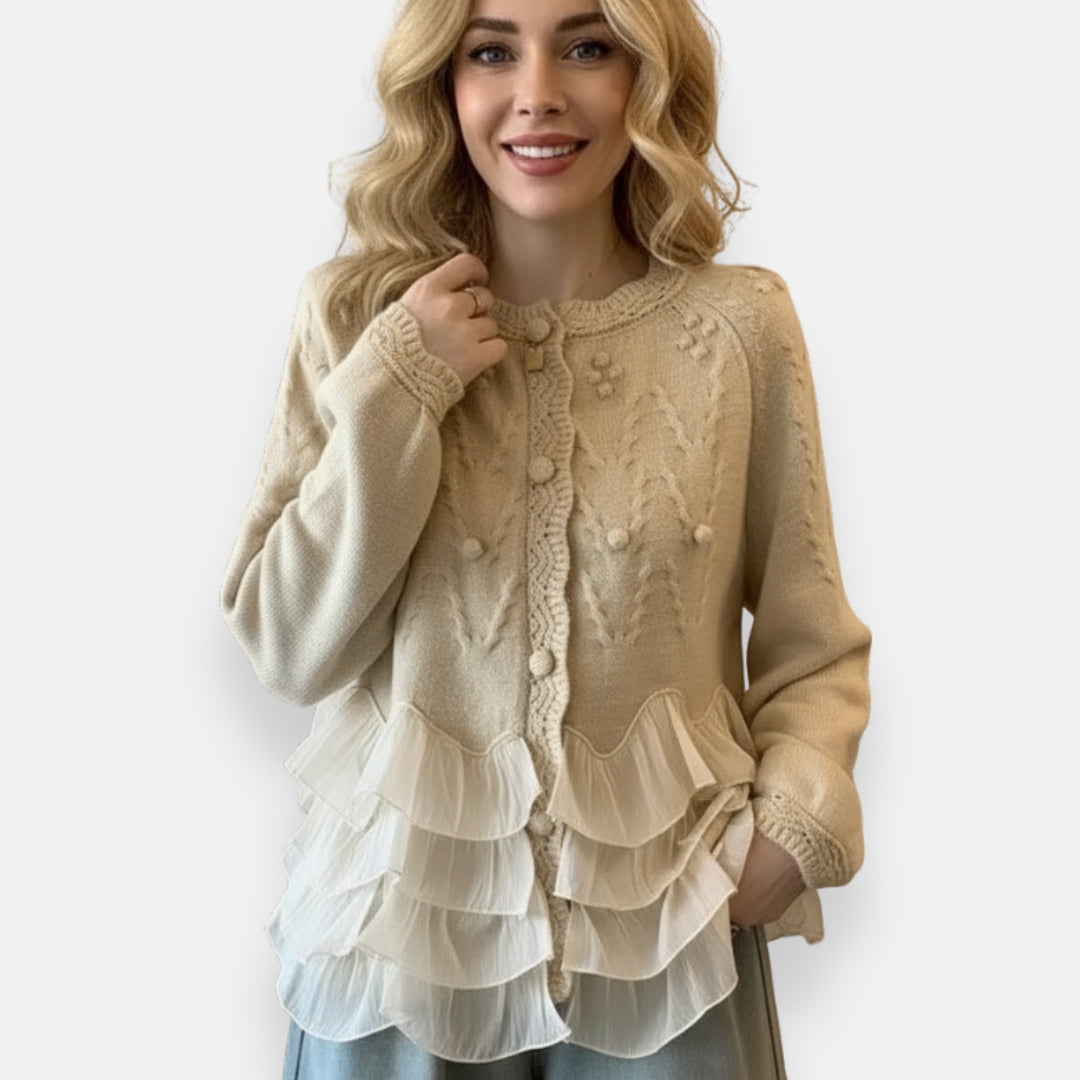 Isara | Cardigan maille élégante