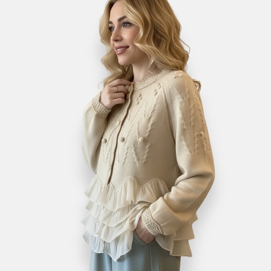 Isara | Cardigan maille élégante