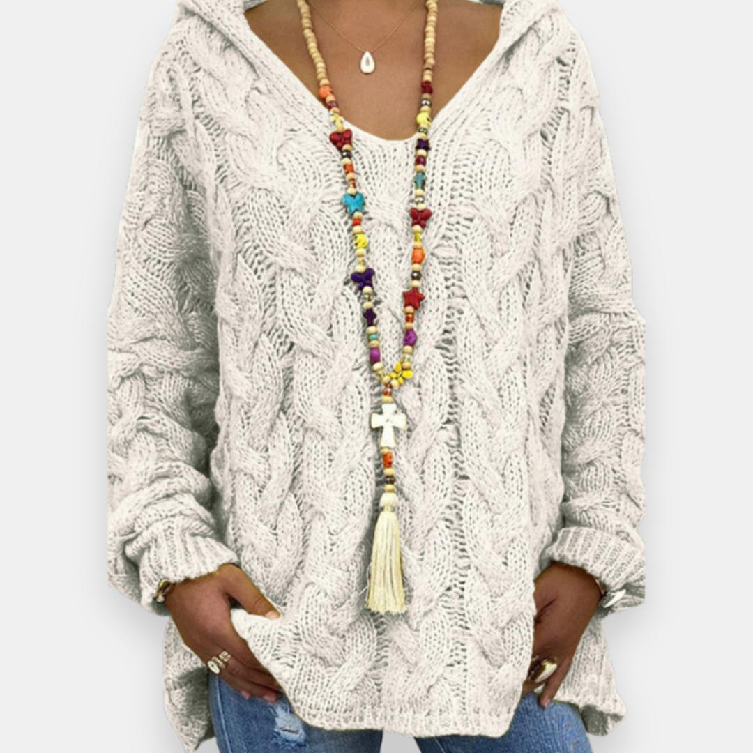 Bleuette | Pull Maille Capuche