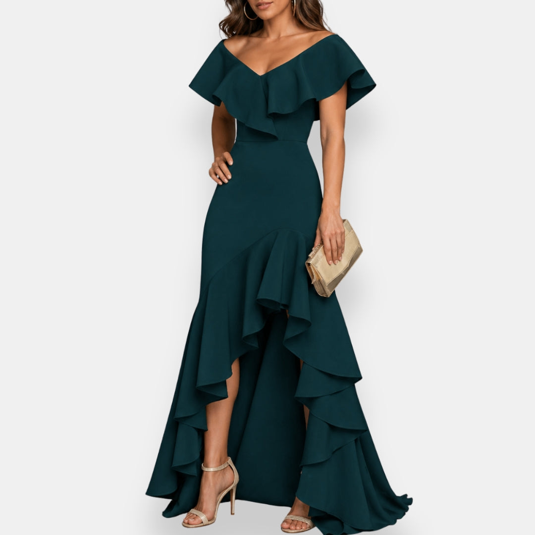 Fleurine | Robe Sirène Volantée