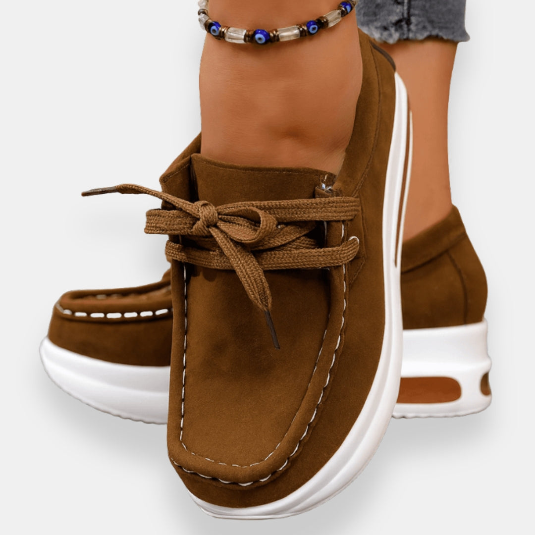 Jolande | Derbies compensées à lacets