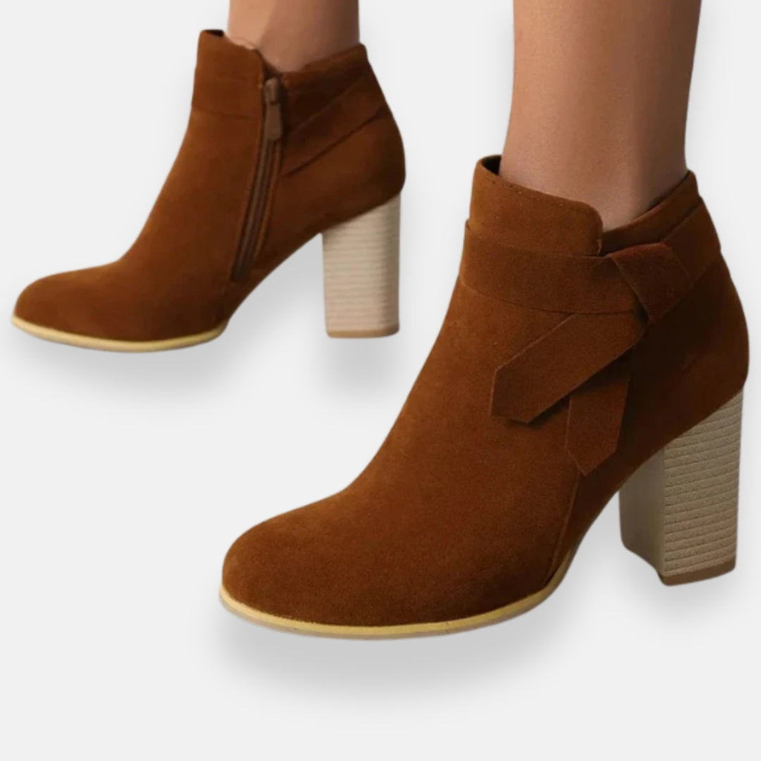 Angéla | Bottines à Nœud Élégant