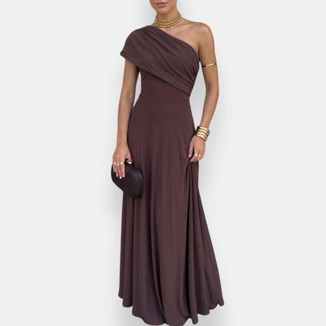 Tarvinelle | Robe Longue Drapée