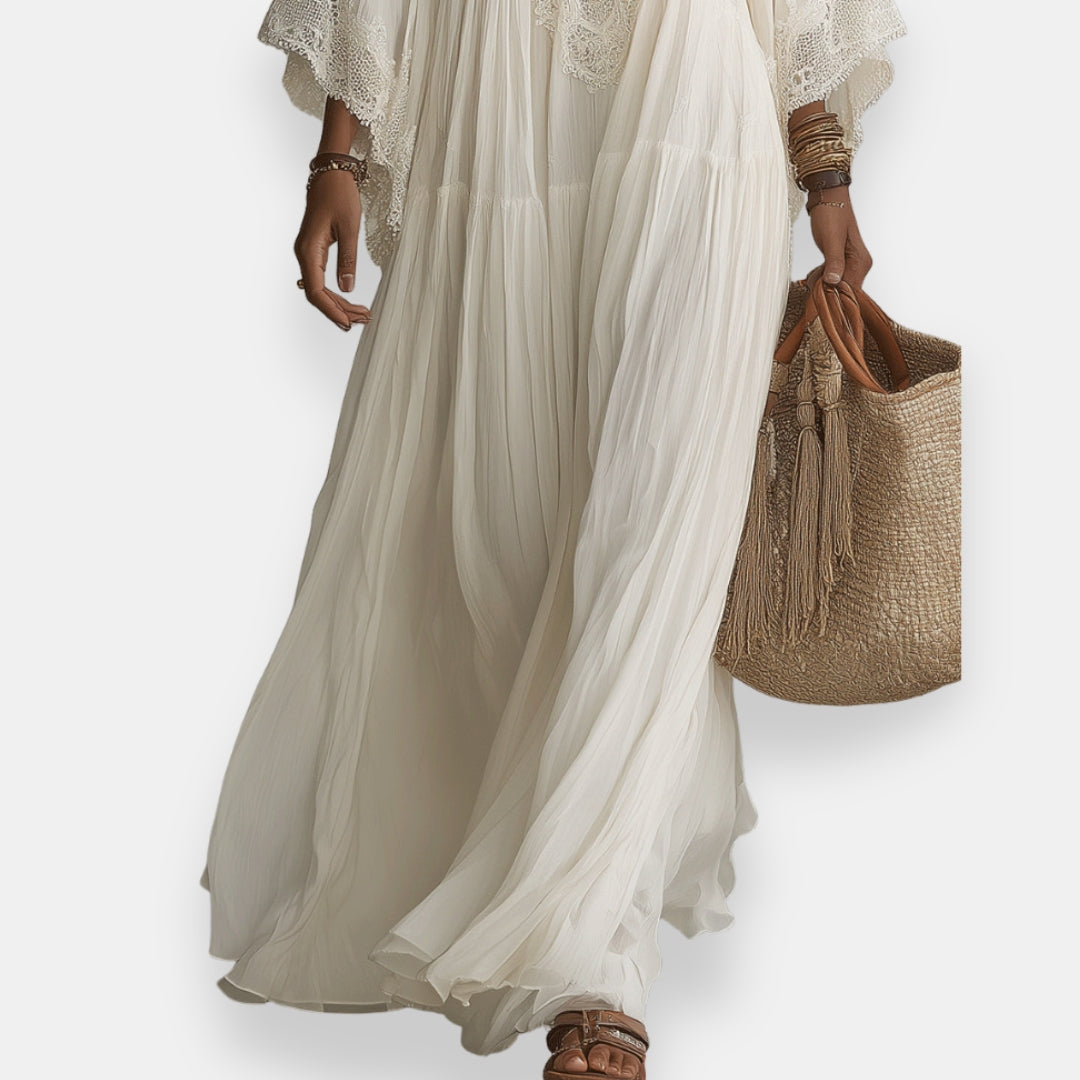 Brovaine | Robe Longue Dentelle