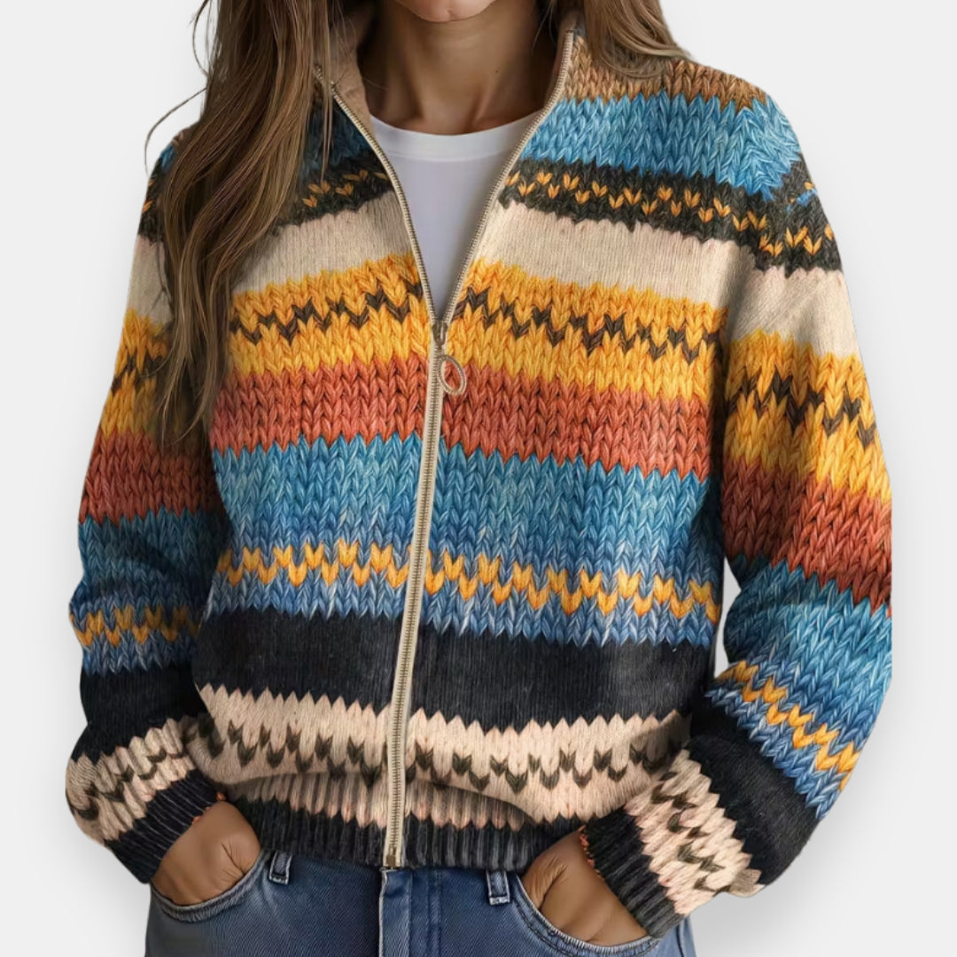 Aelig | Cardigan Motif Unique
