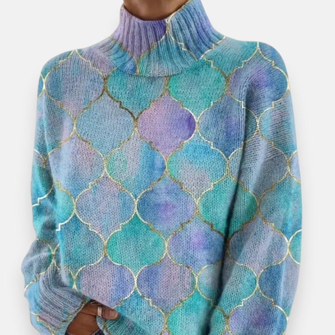 Désiréa | Pull motif aquarelle