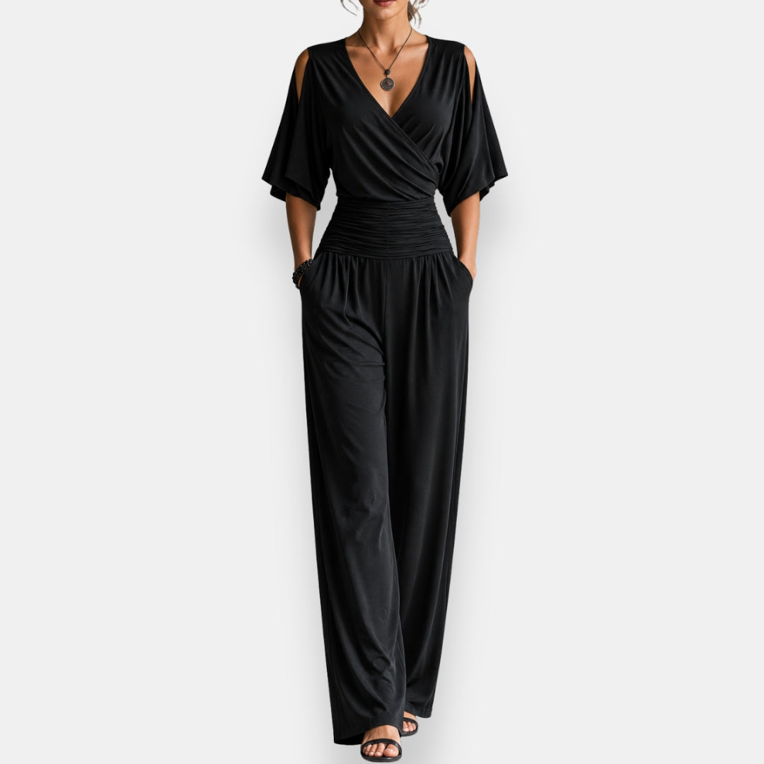 Doraine | Ensemble élégant taille drapée