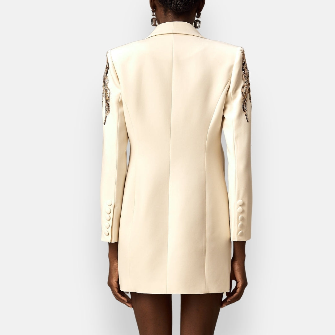 Orélie | Blazer Brodé Élégant