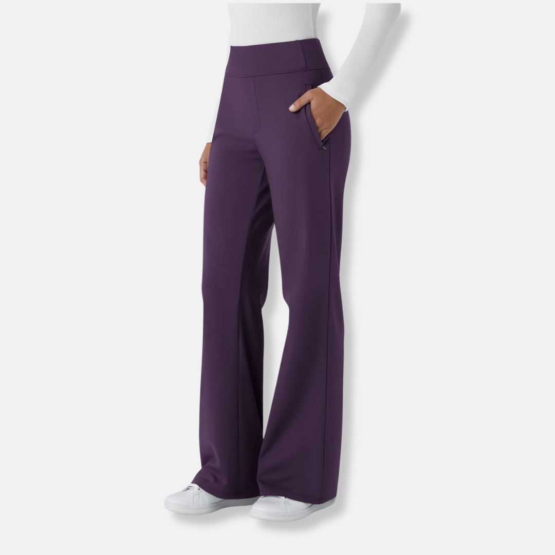 Ember | Pantalon taille haute fluide