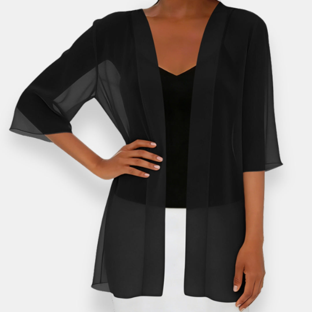 Clélie | Cardigan Ouvert Manches