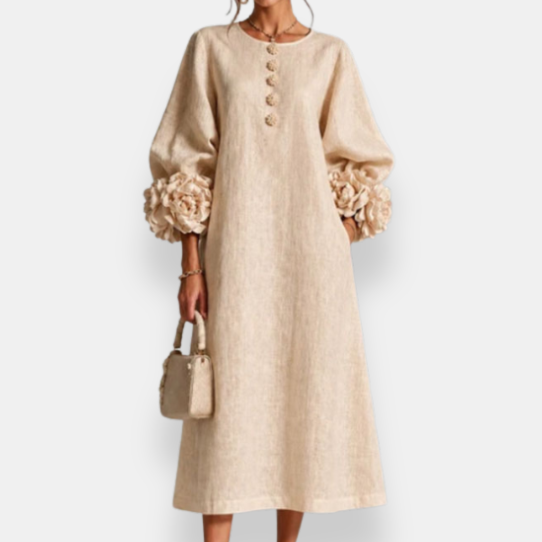 Marlie | Robe Mi-Longue Florale
