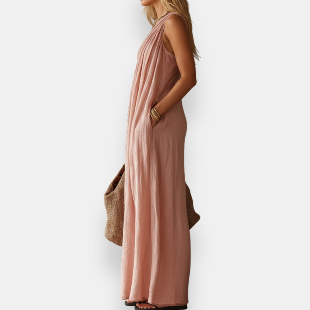 Maiwen | Robe Asymétrique Drapée
