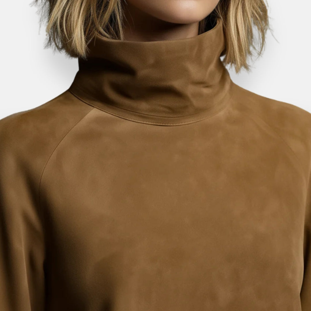 Joséfa | Robe Suédine Col