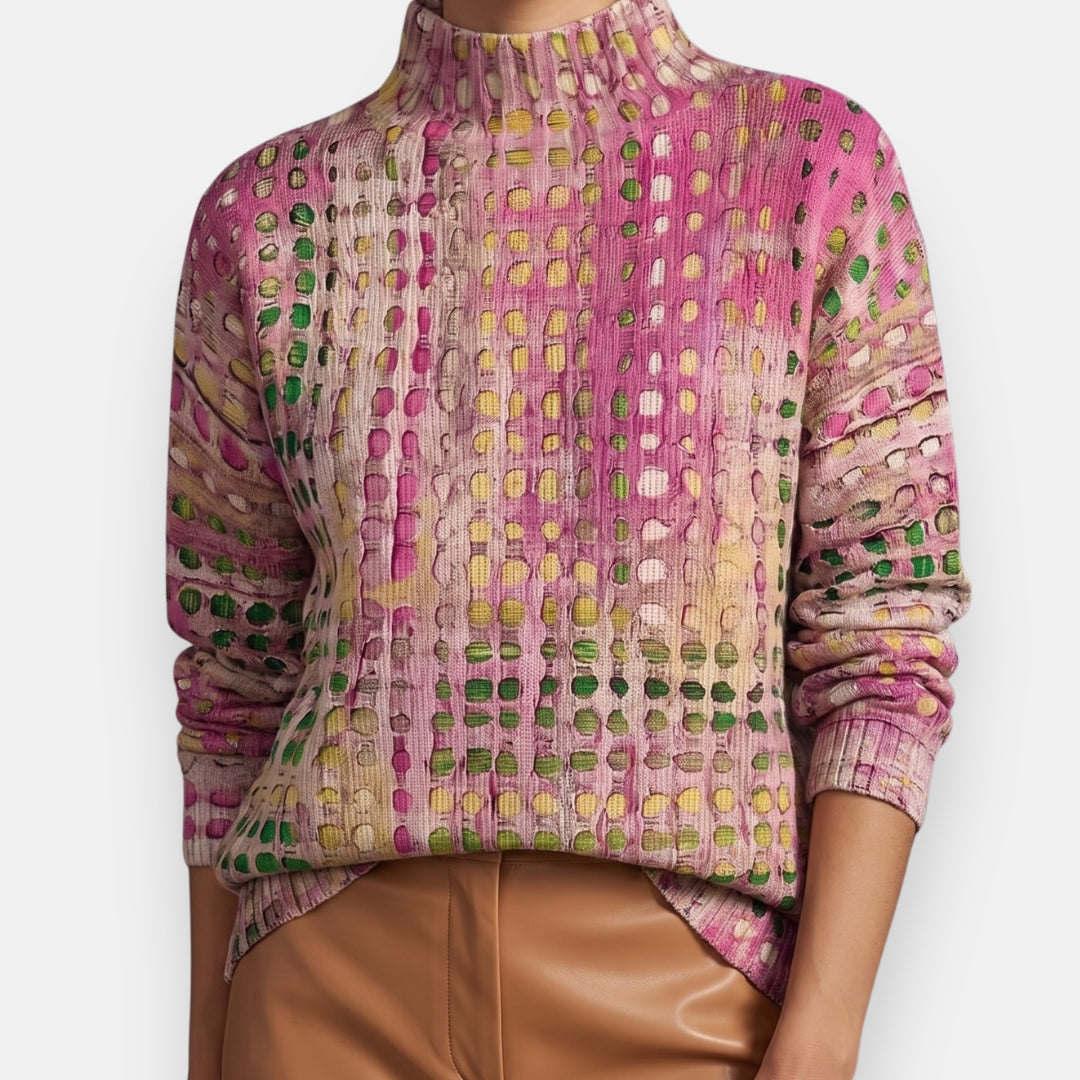 Itsaso | Sweat Ajouré Col Haut