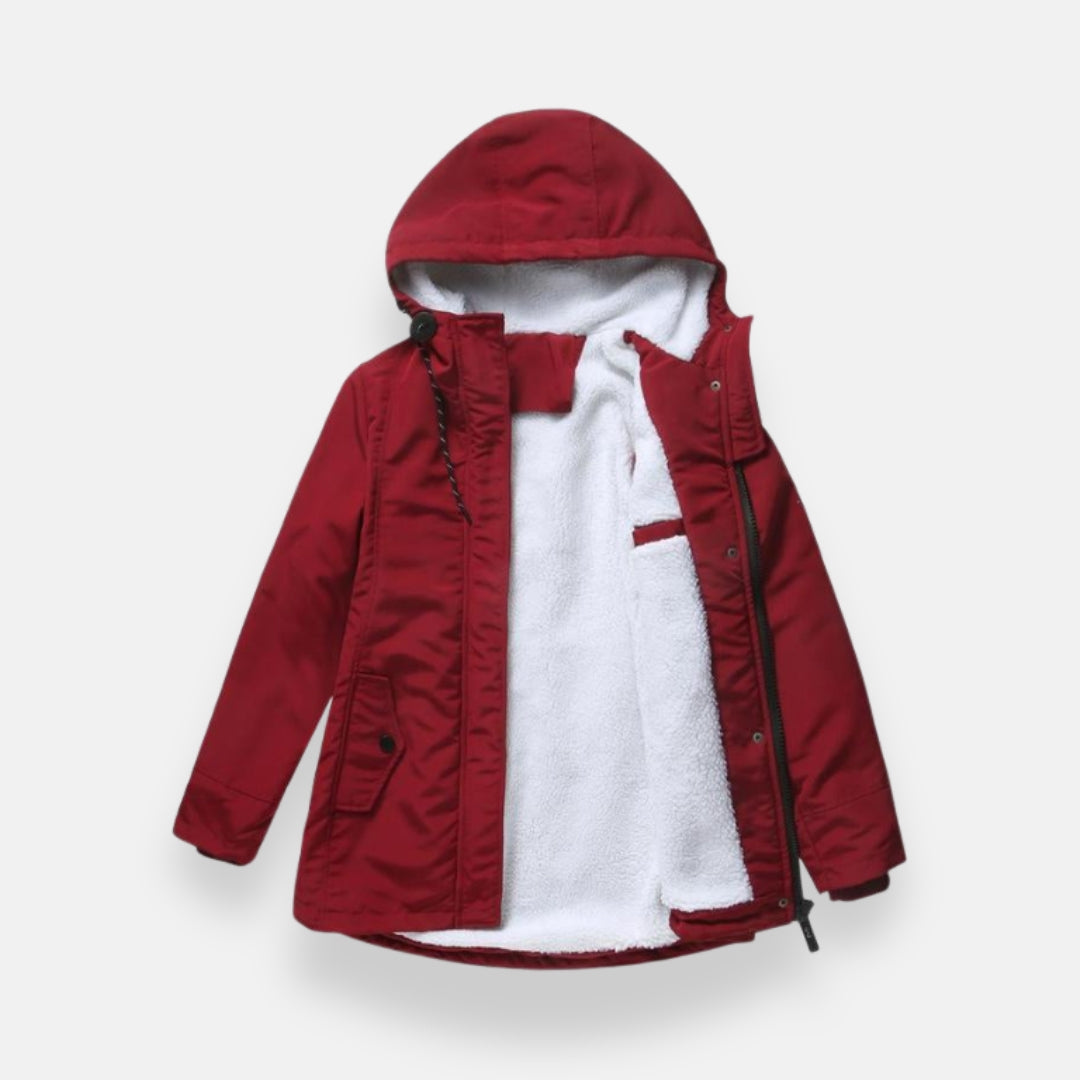 Zéliane | Parka doublée à capuche