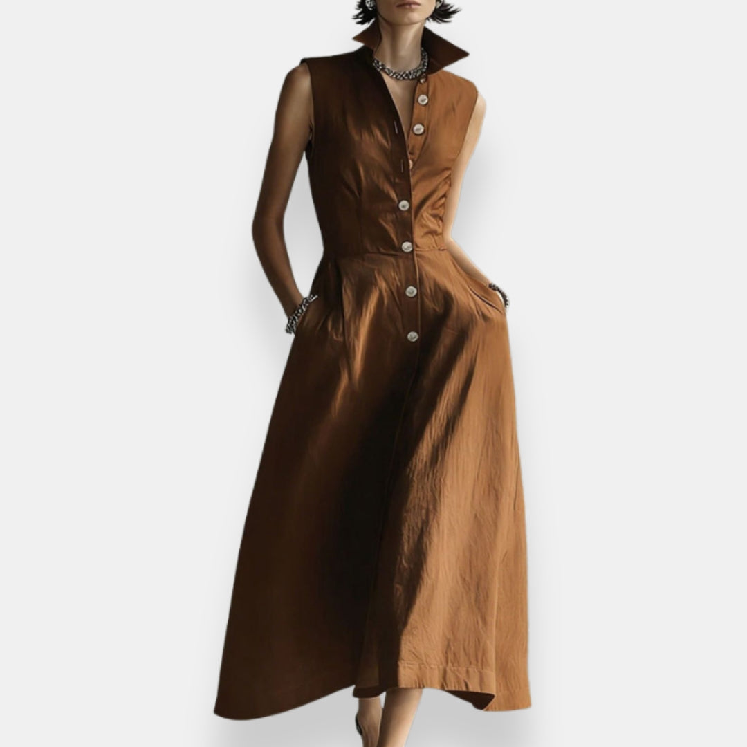 Faronde | Robe Longue Épurée