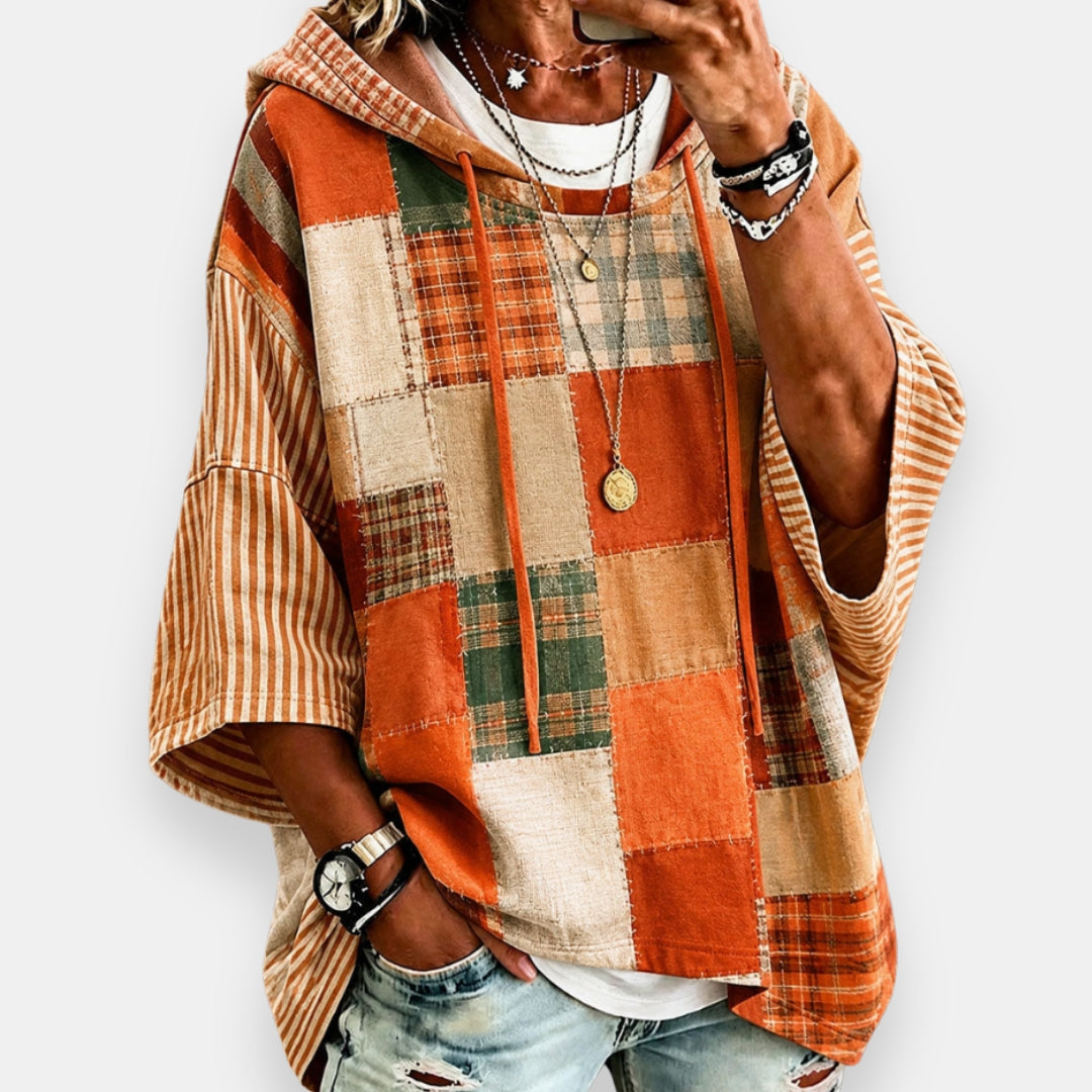 Kamélia | Poncho Capuche