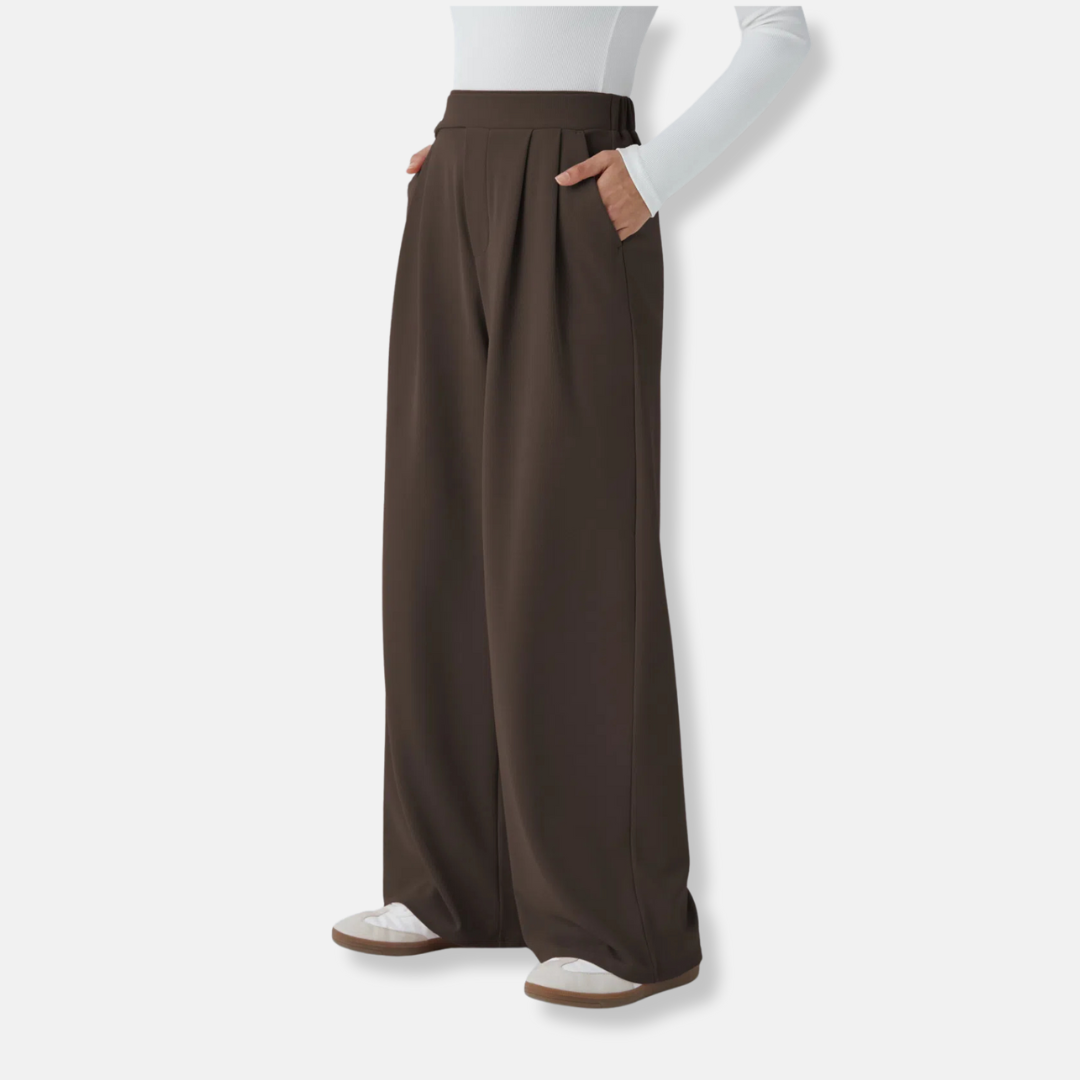 Mariselle | Pantalon large à pinces